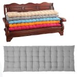 Coussin classique pour banc en mtal ou en bois vipith rectangulaire 2 ou 3 places pour extrieur 120 ...