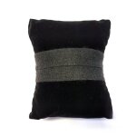 Coussin bijoux montres bracelets velours noir - pr�sentoirs pour bijoux noir