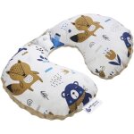 Coussin cervical pour b�b� medi partners repose - cou pour enfants 100% coton - minky pour voyage en ...