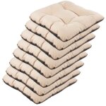 Coussin de chaise banc de jardin - superkissen24. - 8 x 45x45 cm - bain de soleil - int�rieur / ext�rieur ...