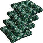 Coussin de chaise banc de jardin - superkissen24. - 4 x 45x45 cm - bain de soleil - int�rieur / ext�rieur ...