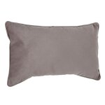 Coussin d�houssable lilou 50x30cm taupe