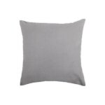 Coussin d�houssable uni 40x40cm - gris clair