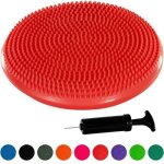 Coussin d�quilibre et dassise gonflable movit - rouge - pour exercices de renforcement et posture