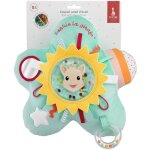 Coussin d?�veil - sophie la girafe - soleil - activit�s sensorielles - miroir - textures et billes