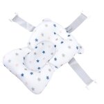 Coussin flottant de bain pour bébé surenhap - blanc - tapis de bain mignon et doux - 45 x 33 cm Coussin flottant de bain pour bébé surenhap - blanc - tapis de bain mignon et doux - 45 x 33 cm