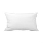 Coussin de garnissage coloris blanc blanc 45x70 cm