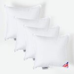 Coussin de garnissage en microfibre 30 x 30 cm ? lot de 4