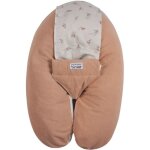 Coussin de grossesse et dallaitement tineo 3 en 1 multirelax éponge rose Coussin de grossesse et dallaitement tineo 3 en 1 multirelax éponge rose