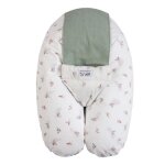 Coussin de grossesse et dallaitement tineo 3 en 1 multirelax éponge vert Coussin de grossesse et dallaitement tineo 3 en 1 multirelax éponge vert