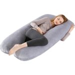 Coussin de grossesse de maternit� pour dormir - coussin dallaitement - et dallaitement multifonctionnel ...