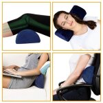 Coussin lombaire demi traversin 42x18x10cm inphysio - coussin ergonomique memoire de forme - coussin ...