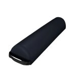 Coussin de nuque 3 / 4 rond pour table de massage rouleau de positionnement - noir - vivezen Coussin de nuque 3 / 4 rond pour table de massage rouleau de positionnement - noir - vivezen