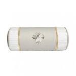 Coussin polochon en coton 20x50 cm aimee par soleil docre