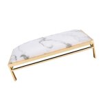 Coussin repose - main pour nail art en p. u. cuir confortable - omabeta - salon manucure