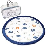 Coussin de sol enfants  volants 100 cm - matelas de sol coin cosy chambre denfant rond rampant couverture ...