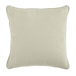 Coussin - sueden - 40x40 - beige clair - synth�tique - design contemporain