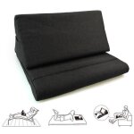 Coussin de tablette 1 pcs tablette porte - livre pliable portable multifonctions coussin tablettenoir ...
