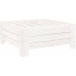 Couvercle de base de parasol - vidaxl - bois de pin massif - blanc - 635x635x26 cm - décoratif Couvercle de base de parasol - vidaxl - bois de pin massif - blanc - 635x635x26 cm - décoratif