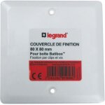 Couvercle pour bote de drivation - 80x80 mm