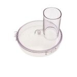 Couvercle chemin�e - moulinex - bol hachoir - blanc - accessoire robot m�nager