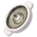 Couvercle + joint robot cuiseur - moulinex - blanc