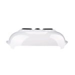 Couvercle de plaque micro - ondes - non spcifi - 1 pice - blanc - anti - claboussures - magntique ...
