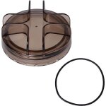 Couvercle de pompe de piscine - lichifit - pièce de rechange pour pompe à sable 3 / 4hp - noir - abs Couvercle de pompe de piscine - lichifit - pièce de rechange pour pompe à sable 3 / 4hp - noir - abs