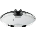Couvercle en verre - lacor - durit d 22 cm - poignée isolante - sortie vapeur - design contemporain Couvercle en verre - lacor - durit d 22 cm - poignée isolante - sortie vapeur - design contemporain