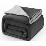 Couverture 200x230 cm plaid epais polaire et confortable couverture canape super douce couverture sherpa ...