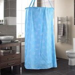Couverture de bain zippéevipith compte de bain Épais polyester rideau de douche en tissu froid chaud ... Couverture de bain zippéevipith compte de bain Épais polyester rideau de douche en tissu froid chaud ...