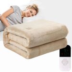 Couverture chauffante electrique 180 x 90 cm qui peut tre chronomtre - interrupteur intelligent