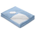 Couverture chauffante reversible - medisana - hb 415 - 120 w - 9 r�glages - 180 x 130 cm - bleu