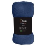 Couverture flanelle 180x220 cm calin marine par soleil docre