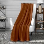 Couverture flanelle 180x220 cm calin terra par soleil docre Couverture flanelle 180x220 cm calin terra par soleil docre