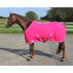 Couverture polaire pour cheval avec sangle qhp color - fuchsia - 105
