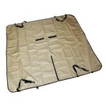 Couverture de protection de si�ge voiture pour chien en tissu imperm�able (beige)
