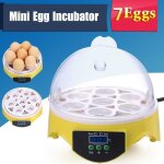 Couveuse - homdox mini incubateur capacité 7 oeufs outil de léclosion Couveuse - homdox mini incubateur capacité 7 oeufs outil de léclosion