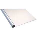 Couvre livre - majuscule - cristal lisse - 5m x 07m - paisseur 10 / 100 - transparent