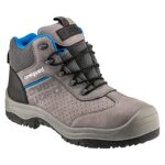 Coverguard - chaussures de scurit montantes en cuir velours gris et bleu sodalite high s1p