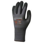 Coverguard - gants manutention gris noir enduit nitrile eurolite 15n500 (pack de 5)