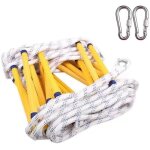 Cr 10m �chelles de secours �chelle de corde de feu antid�rapante anti - flamme d�chelle souple escalade ...