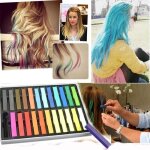 Craie pastel teinture capillaire - media wave store - 24 couleurs - tous types de cheveux - autres couleurs ...