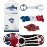 Crampons plastique smart power - profiler 8mm - bleu - pour terrains secs et synthétiques Crampons plastique smart power - profiler 8mm - bleu - pour terrains secs et synthétiques