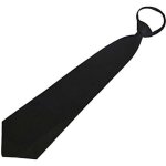 Cravate noire satin rglable - smiffys - accessoire de dguisement - 100% polyester