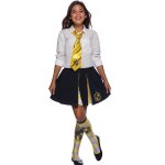 Cravate poufsouffle - rubies - harry potter - mixte - enfant - jaune