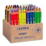 Crayons de couleur triangulaires lyra ferby