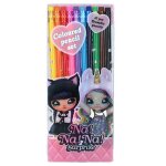 Crayons de couleur - vadobag - na!na! - 10 pcs - bois - multicolore