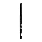 Crayon � sourcils - nyx professional makeup - fill & fluff - formule pommade - teinte brunette - double ...