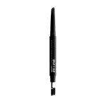 Crayon � sourcils - nyx professional makeup - fill & fluff - formule pommade - teinte espresso - double ...